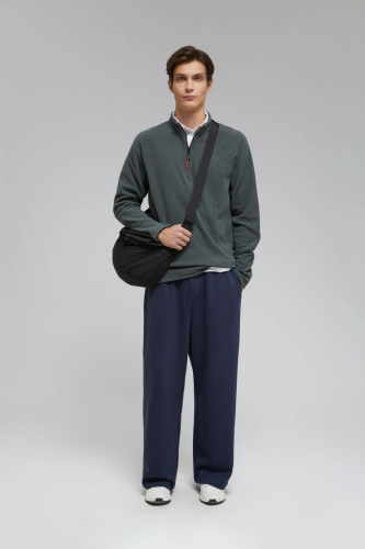 Толстовка-поло на молнии