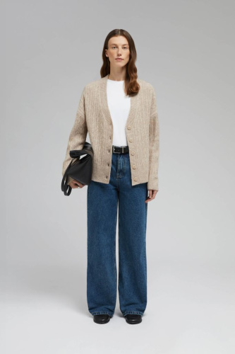 Кардиган с шерстью