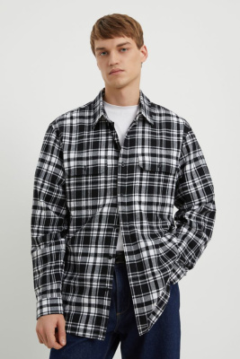 Рубашка из хлопка в клетку