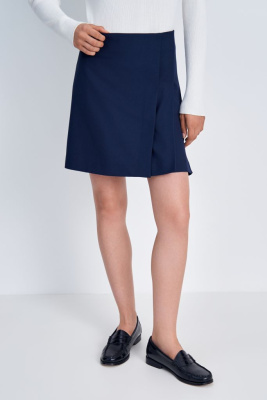 Юбка мини прямого силуэта