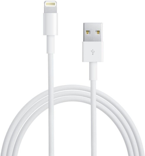 Кабель Apple Lightning на USB 100см (MXLY2/MD818/MUQW3) (белый)