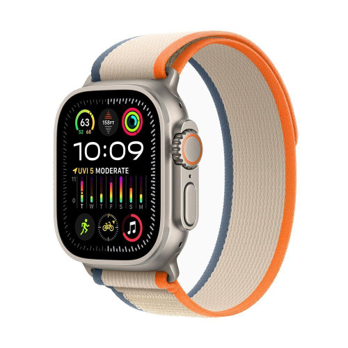 Смарт-часы Apple Watch Ultra 2 49 mm Titanium Case Orange/Beige Trail Loop (S/M)