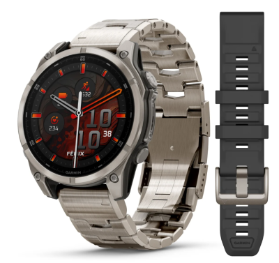 Смарт-часы Garmin Fenix 8 47mm Amoled Sapphire Premium Edition (Titanium Graphite) (010-02904-40)