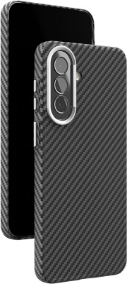 Клип-кейс VLP Grid c MagSafe для Samsung Galaxy A57 Чёрный