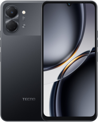 Смартфон TECNO SPARK GO 3 64 ГБ «Чернильно-чёрный»