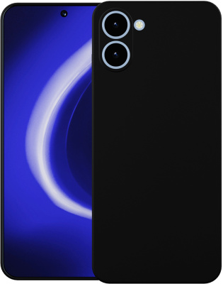 Клип-кейс Krutoff Soft для TECNO SPARK GO 3 Чёрный