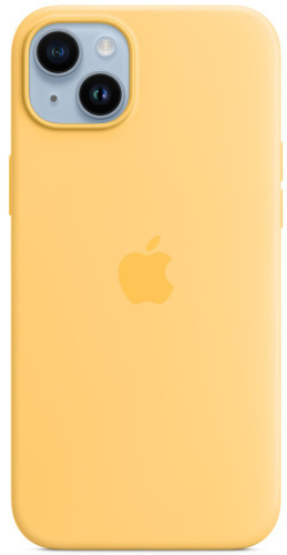 Клип-кейс Apple Silicone с MagSafe для Apple iPhone 14 Plus Золотистый