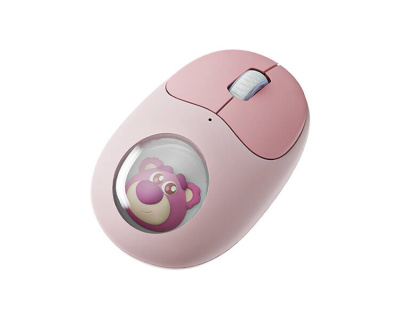 Мышь беспроводная Дисней История игрушек, Медведь Лотсо (розовый)