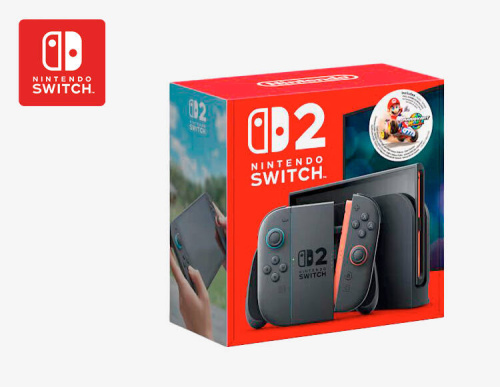 NINTENDO Switch 2 + игра Mario Kart World  (цифровой код с игрой )