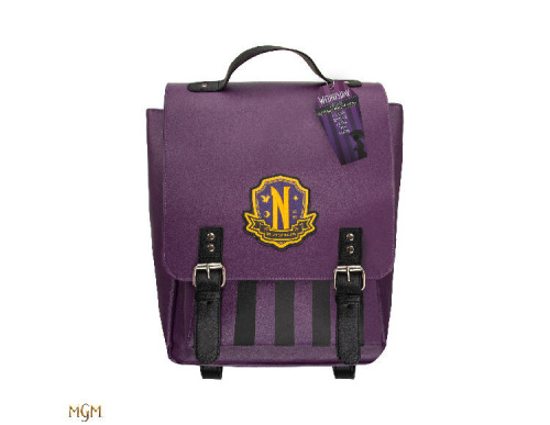 Рюкзак Уэнсдэй Академия Невермор, фиолетовый
