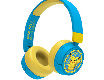 Детские беспроводные наушники Покемон Пикачу