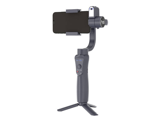 Стабилизатор для телефона BukaTech Steven с ИИ-трекером и LED подсветкой (чёрный)