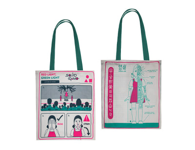 Сумка Игра в кальмара Кукла Ен Хи Правила игры (шоппер)