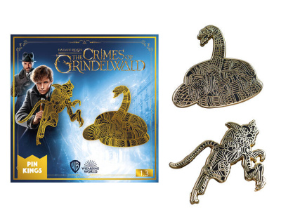 Значок Pin Kings Фантастические твари 1.3 Матагот и Нагайна  (набор из 2 шт.)