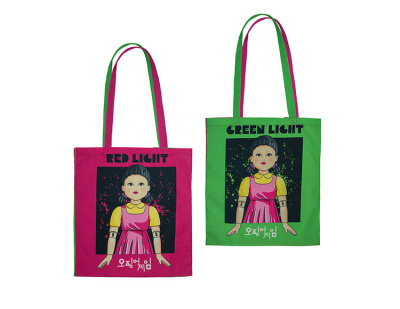 Сумка Игра в кальмара Первая игра (шоппер)