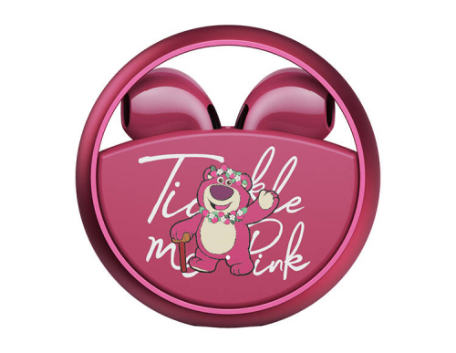 Беспроводные наушники Дисней История игрушек Медведь Лотсо (розовый)