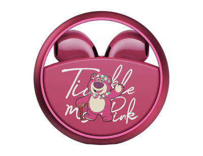 Беспроводные наушники Дисней История игрушек Медведь Лотсо (розовый)