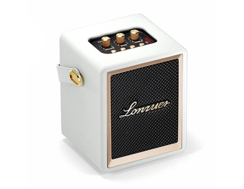 Портативная колонка Lonzuer Action (белый)