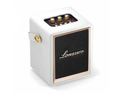 Портативная колонка Lonzuer Action (белый)