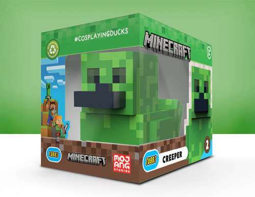 Фигурка-утка Tubbz Minecraft Creeper (Box)