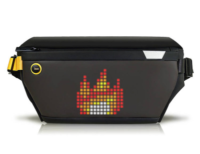 Поясная сумка Divoom Pixoo с пиксельным LED-экраном