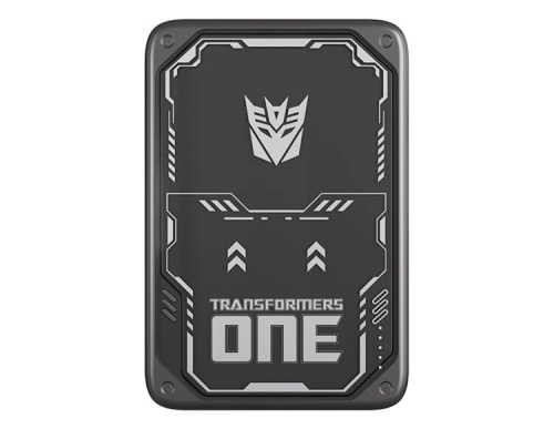 Внешний беспроводной магнитный аккумулятор Трансформеры Десептиконы 10000 мАч (серый)