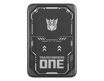 Внешний беспроводной магнитный аккумулятор Трансформеры Десептиконы 10000 мАч (серый)