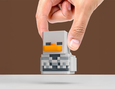 Фигурка-утка Tubbz Minecraft Skeleton (Mini)