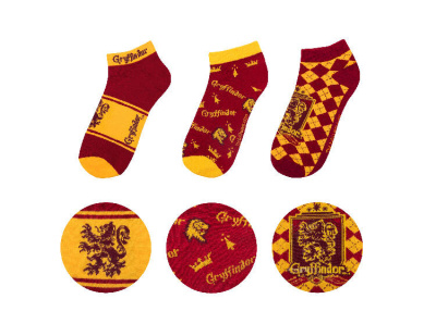 Носки короткие Гарри Поттер Гриффиндор (3 пары)