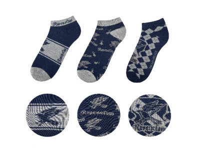 Носки короткие Гарри Поттер Когтевран  (3 пары)