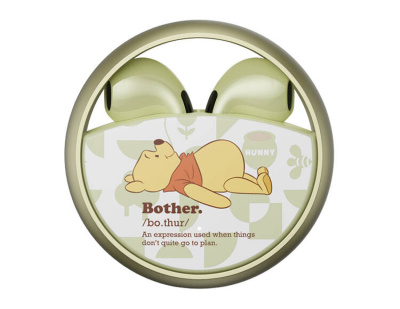 Беспроводные наушники Дисней Винни-Пух  (зеленый)