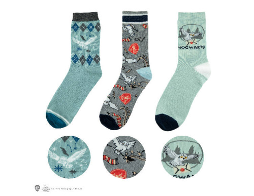 Носки Гарри Поттер Сова Букля - 3 пары