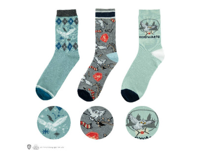 Носки Гарри Поттер Сова Букля - 3 пары