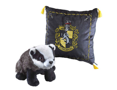 Мягкая игрушка Гарри Поттер Талисман Пуфендуй (барсук + подушка)