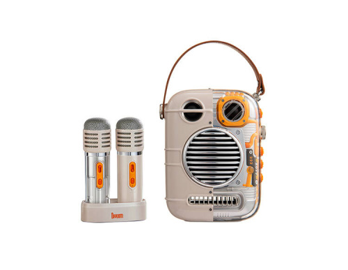 Портативная колонка с двумя микрофонами Divoom Spark Pro