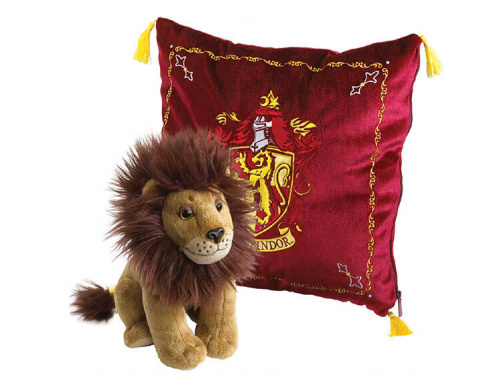 Мягкая игрушка Гарри Поттер Талисман Гриффиндора (лев + подушка)