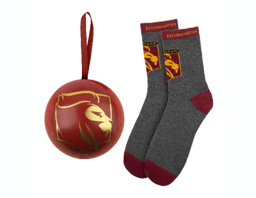 Новогодний подарок Гарри Поттер Гриффиндор (шар с носками)