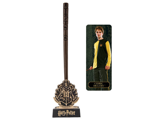 Ручка Гарри Поттер в виде палочки Седрика Диггори (с подставкой и закладкой)