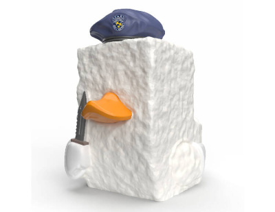 Фигурка-утка Tubbz Resident Evil Tofu (Mini)