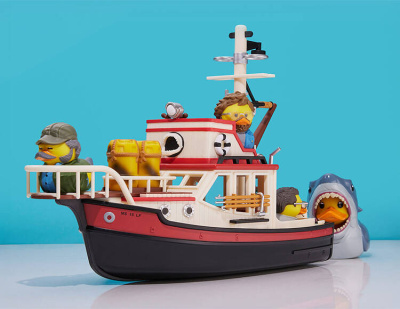 Фигурка Tubbz Челюсти Лодка Орка с командой и акулой