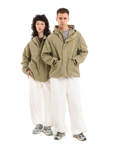 Куртка Номад U (Оливковый / Принт)