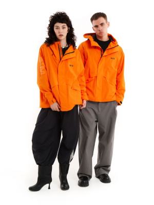 Куртка Номад U (Оранжевый / Принт)