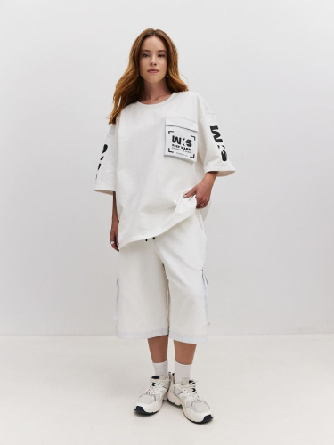 Футшот AIR U (Белый / Принт WKS)