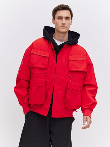 Бомбер WKS GULЯЙ U (Ярко-красный / Красный)