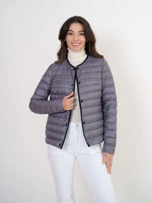 Куртка пуховая Lite W (Графит / Графит)