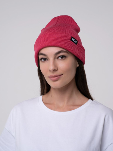 Шапка-бини Otono U (Малиновый / Малиновый)