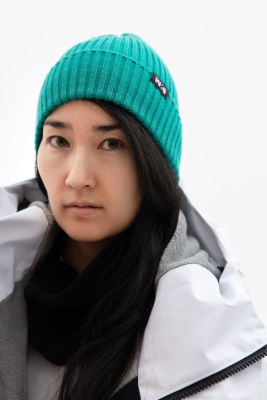 Шапка-бини Cuff Trend U (Изумруд / Изумруд)