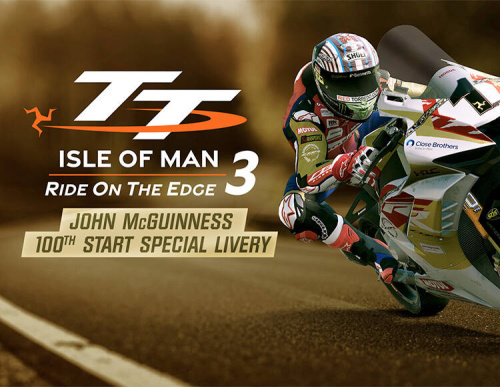 TT Isle Of Man 3 - John McGuinness 100th Start Livery (PC)