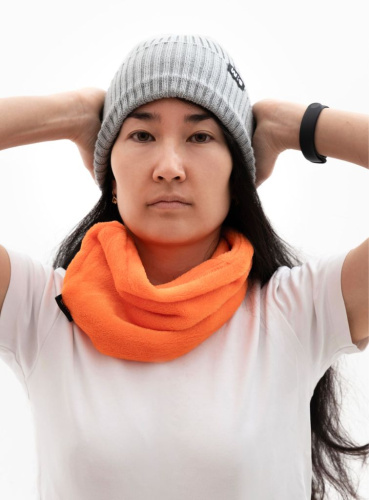 Шапка-бини Cuff Trend U (Светло-серый / Светло-серый)