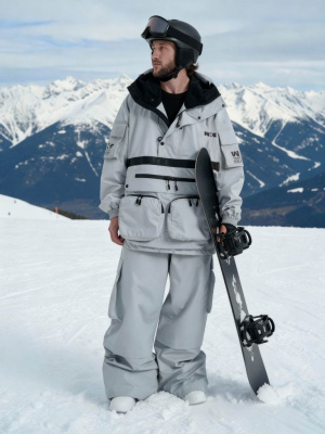 Анорак МА U (Светло-серый / Светло-серый)